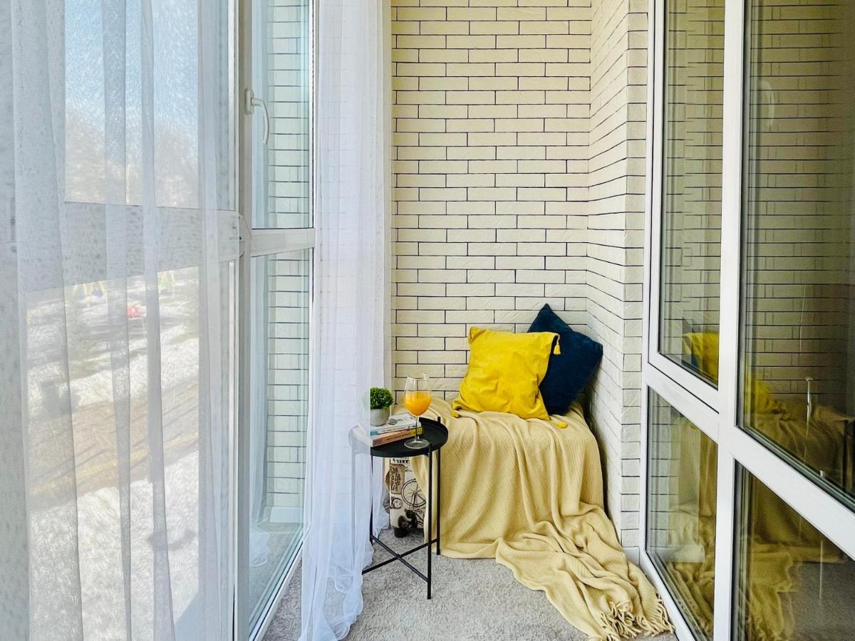 Appartement Уютная Стильная Квартира Возле Центрального Парка Горького! à Almaty Extérieur photo